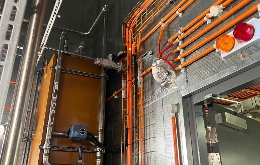 Installing fire safety equipment for client based in Sydney